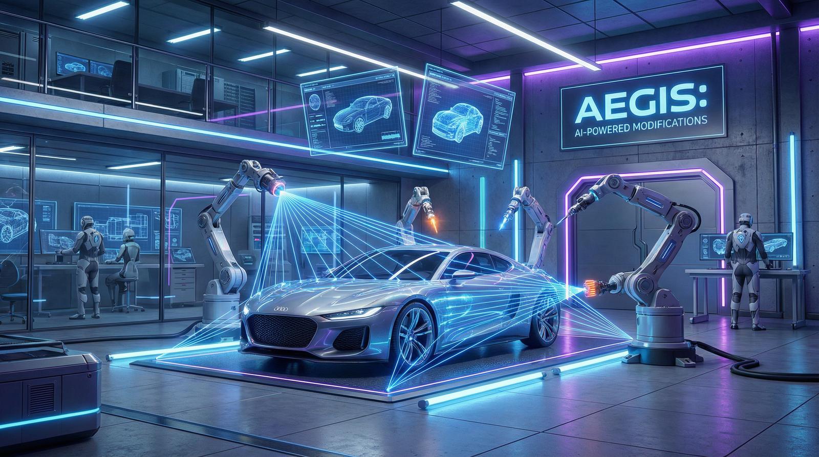 小马拉大车AI汽车改装视频技术