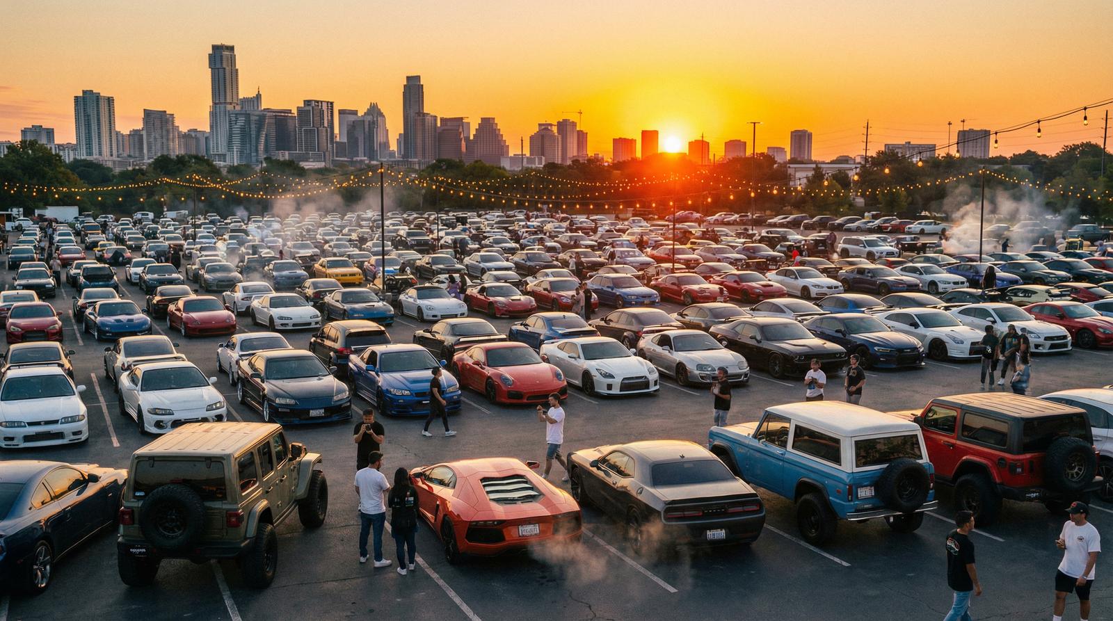 小马拉大车视频社区车友聚会